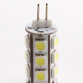 1.5W G4 LED Corn Lights T 18 SMD 5050 110 lm Natural White DC 12 V