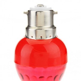 Globe Bulbs , B22 1 W LM Red AC 220-240 V