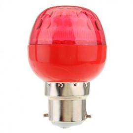 Globe Bulbs , B22 1 W LM Red AC 220-240 V