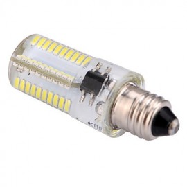 Dimmable E11 6W 80x3014SMD 600LM 2800-3200K/6000-6500K Warm White/Cool White Light LED Corn Bulb (AC 110-130V)