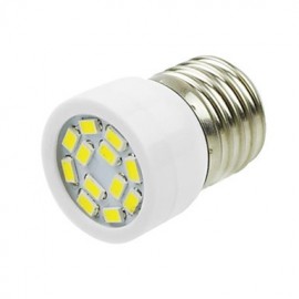 E27 4W 12LED 5730SMD 240-280LM 6000-7500K AC220-240V Spotlight White - White Silver