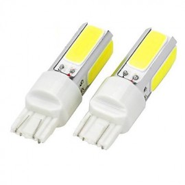 High Power H7/H4/T20 20W 6500K 1300lm 4-COB LED Cool White Car Head Light / Foglight (12~24V / 2 PCS)