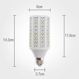 12W E26/E27 LED Corn Lights T 216 SMD 3528 1050 lm Natural White AC 220-240 V