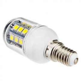 3W E14 LED Corn Lights T 27 SMD 5050 190 lm Natural White AC 220-240 V