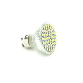 1 pcs GU10 5 W 60 X SMD 3528 300-320 LM 3000-3200 K Warm White LED Lights AC 220-240 V