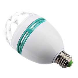 E26/E27 3W 3 High Power LED LM RGB LED Spotlight AC 85-265 V