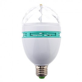 E26/E27 3W 3 High Power LED LM RGB LED Spotlight AC 85-265 V