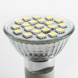 GU10 LED Spotlight MR16 21 SMD 5050 220 lm Natural White AC 220-240 V