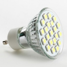 GU10 LED Spotlight MR16 21 SMD 5050 220 lm Natural White AC 220-240 V