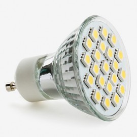 GU10 LED Spotlight MR16 21 SMD 5050 220 lm Natural White AC 220-240 V