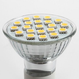 GU10 LED Spotlight MR16 21 SMD 5050 220 lm Natural White AC 220-240 V