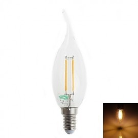 4W E14 LED Filament Bulbs CA35 4 380 lm Warm White Decorative AC 220-240 V