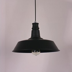 Modern Pendant Light in Circle Featured Lampshade