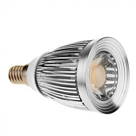 E14 7W 1 COB 600-630 LM Warm White LED Spotlight AC 85-265 V