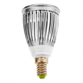 E14 7W 1 COB 600-630 LM Warm White LED Spotlight AC 85-265 V