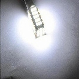 1 pcs T10 5W 68led X SMD 2835 300-650LM 2800-3500/6000-6500K Cool White Decorative Decoration Light DC 12V