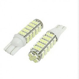 1 pcs T10 5W 68led X SMD 2835 300-650LM 2800-3500/6000-6500K Cool White Decorative Decoration Light DC 12V