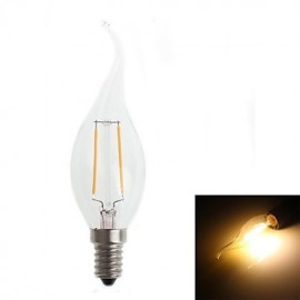 2W E14 LED Filament Bulbs CA35 2 180-200 lm Warm White Decorative AC 220-240 V