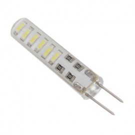 G4 1.5 W 12 SMD 3014 120 LM Cool White T Corn Bulbs DC 12 V