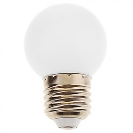 E26/E27 1 W 12 80 LM Cool White Globe Bulbs AC 220-240 V