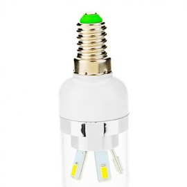 7W E14 LED Corn Lights T 10 SMD 5630 600-650 lm Cool White AC 85-265 V