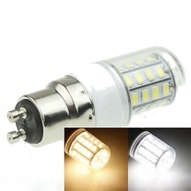 GU10 7W 40xSMD 5630 1200-1600LM 3000-3500K 6000-6500K Warm White/Cool White Decorative Corn Bulbs AC 220-240V