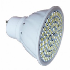 5W 2835X80SMD GU10/MR16 Warm Cool White Color Plastic Shell LED Spot Lights(AC220-240V)