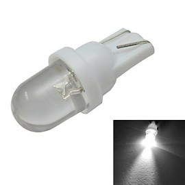 T10 0.5W 30-50LM 6000-6500K Cool White Car Signal Lamps LED Car Light (DC 12V)