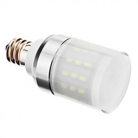 4W E12 LED Corn Lights T 48 SMD 3014 320 lm Cool White AC 220-240 V