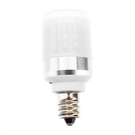 4W E12 LED Corn Lights T 48 SMD 3014 320 lm Cool White AC 220-240 V