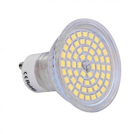 5Pcs GU10 6W 60x2835SMD 720LM 2800-3200K/6000-6500K Warm White/Cool White Light LED Spot Bulb (200-240V)