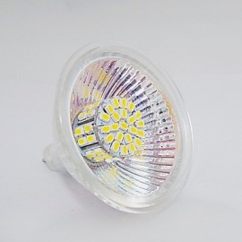 MR16 3W 50x3020 120-150LM Natural White/Warm White Light LED Spot Bulb (DC12V)