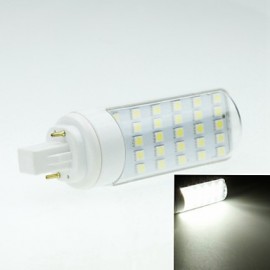 G24 6W 30x5050SMD LED Cool White/ Warm White LED bulb led spotlights AC85-265V