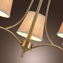 40W Modern/Contemporary / Traditional/Classic / Rustic/Lodge / Vintage / Island Brass Metal ChandeliersLiving Room / Bedroom / Dining