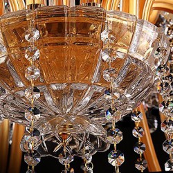 40W Modern/Contemporary / Traditional/Classic / Vintage Crystal Painting Glass ChandeliersLiving Room / Bedroom / Dining Room / Kitchen /