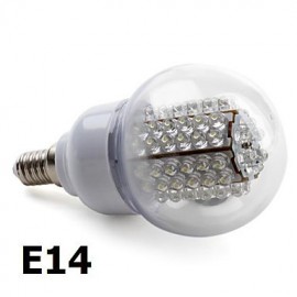 E14 / B22 LED Globe Bulbs A60(A19) 78 High Power LED 210 lm Natural White AC 220-240 V