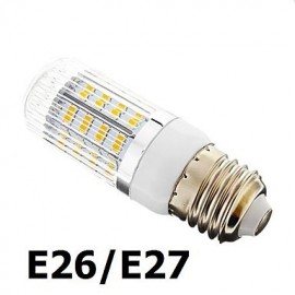 4W E14 / GU10 / E26/E27 LED Corn Lights T 36 SMD 5730 300 lm Warm White Dimmable AC 220-240 V