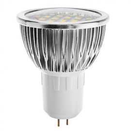 6W E14 / GU10 / GU5.3(MR16) / E26/E27 LED Spotlight 15 SMD 5730 400 lm Warm White / Cool White Dimmable AC 220-240 V