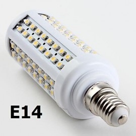 7W E14 / E26/E27 / B22 LED Corn Lights T 112 SMD 3528 500 lm Warm White / Natural White AC 220-240 V