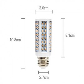 7W E14 / E26/E27 / B22 LED Corn Lights T 112 SMD 3528 500 lm Warm White / Natural White AC 220-240 V