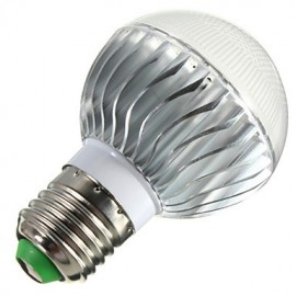 E14 / E26/E27 / B22 5W 3 High Power LED 400lm RGB Dimmable / Remote-Controlled LED Globe Bulbs AC 85-265 V