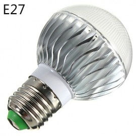 E14 / E26/E27 / B22 5W 3 High Power LED 400lm RGB Dimmable / Remote-Controlled LED Globe Bulbs AC 85-265 V