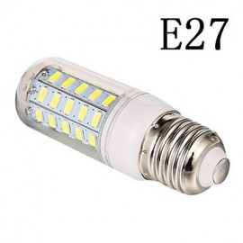 E27/E14 10W 48x5730SMD 360LM Warm/Cool White LED Corn Bulb (220-240V)