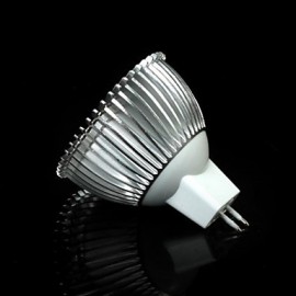 5W GU5.3(MR16) LED Spotlight MR16 4 350-400 lm Cool White DC 12 V 5 pcs