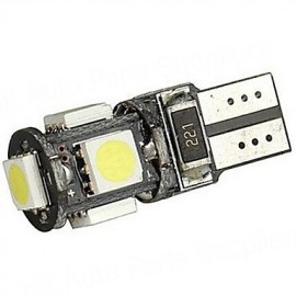 2 pcs ding yao T10 2W 5X SMD 5050 120LM Cool White/Red/Blue/Yellow/Green Decorative Decoration Light DC 12V