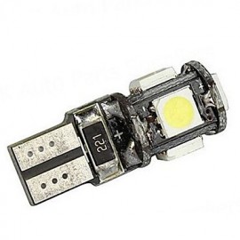 2 pcs ding yao T10 2W 5X SMD 5050 120LM Cool White/Red/Blue/Yellow/Green Decorative Decoration Light DC 12V