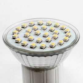 2W E14 / GU10 / E26/E27 LED Spotlight PAR38 30 SMD 3528 90 lm Warm White AC 220-240 V