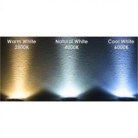 GU10 1 COB 400-450LM LM Warm White / Cool White / Natural White LED Spotlight AC 85-265 V