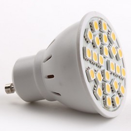 4W GU10 LED Spotlight MR16 24 SMD 5050 150 lm Warm White AC 220-240 V