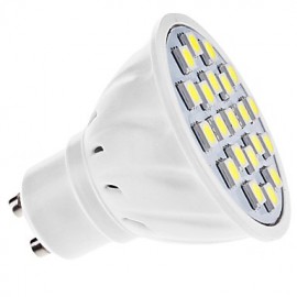 GU10 LED Spotlight MR16 21 SMD 5050 210 lm Natural White AC 110-130 / AC 220-240 V